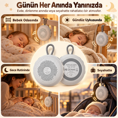 Elunsia Uyku Arkadaşı™ | Taşınabilir Rahatlatıcı Ses Cihazı
